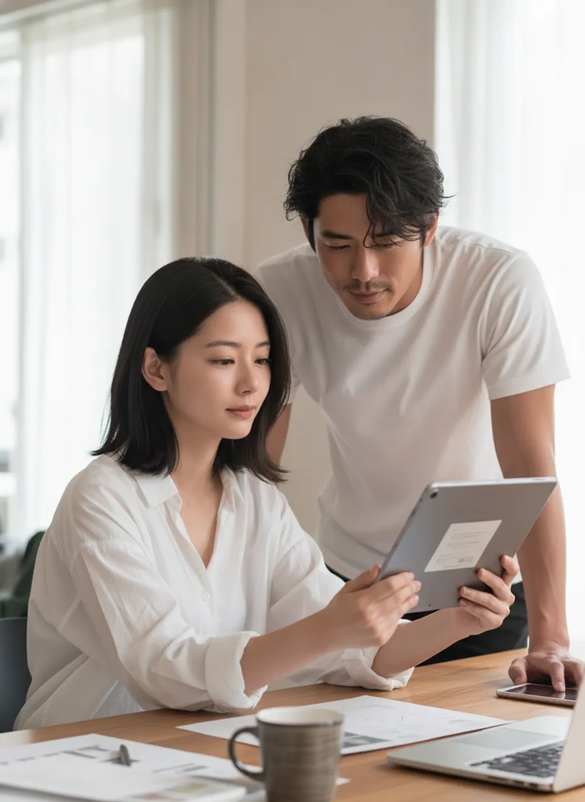 2人を同じ画面に